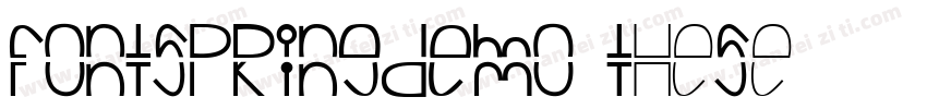 FONTSPRINGDEMO TheSe字体转换